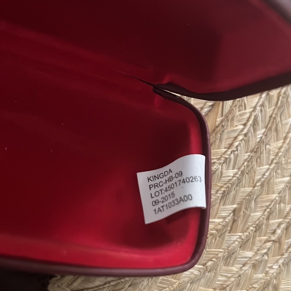 Ray-Ban Hard Cover Burgundy Eyeglasses Case - Picture 9 of 12